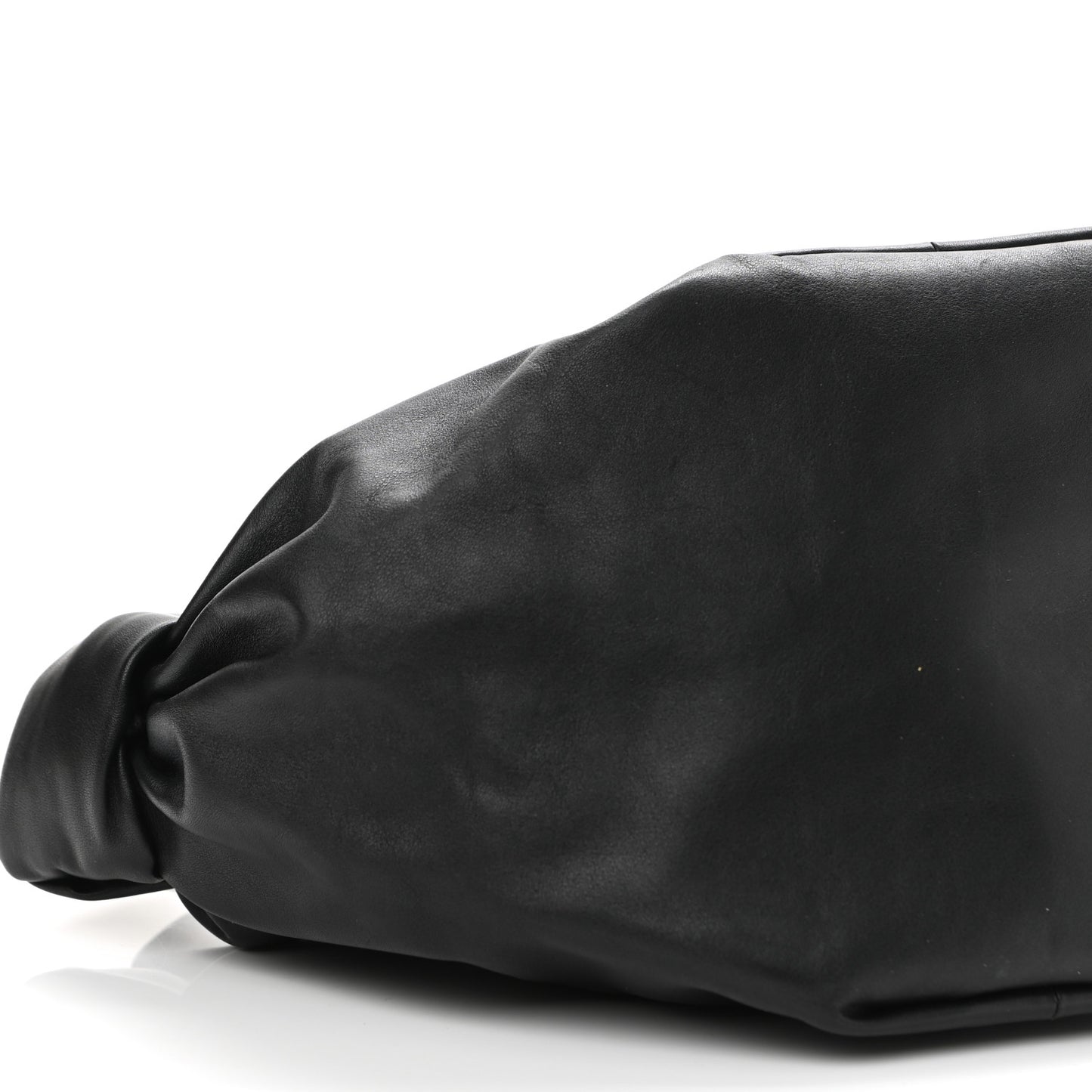 Calfskin Mini Double Knot Bag Black