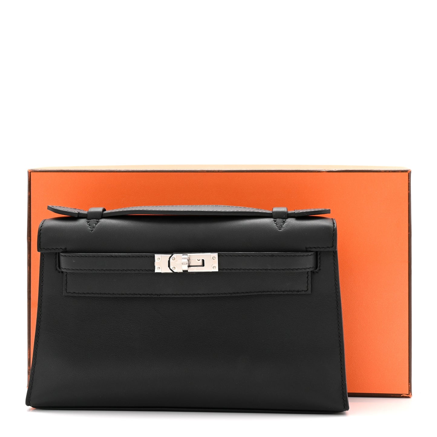 Swift Kelly Pochette Clutch Black