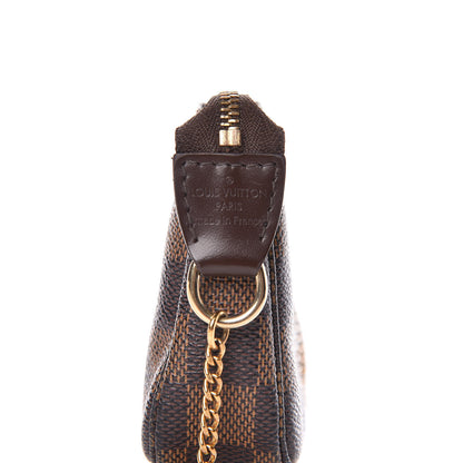 Louis Vuitton Damier Ebene Mini Pochette Accessories 6 of 10