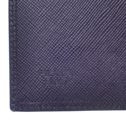 Prada Saffiano Checkbook Cover Purple 5 of 6