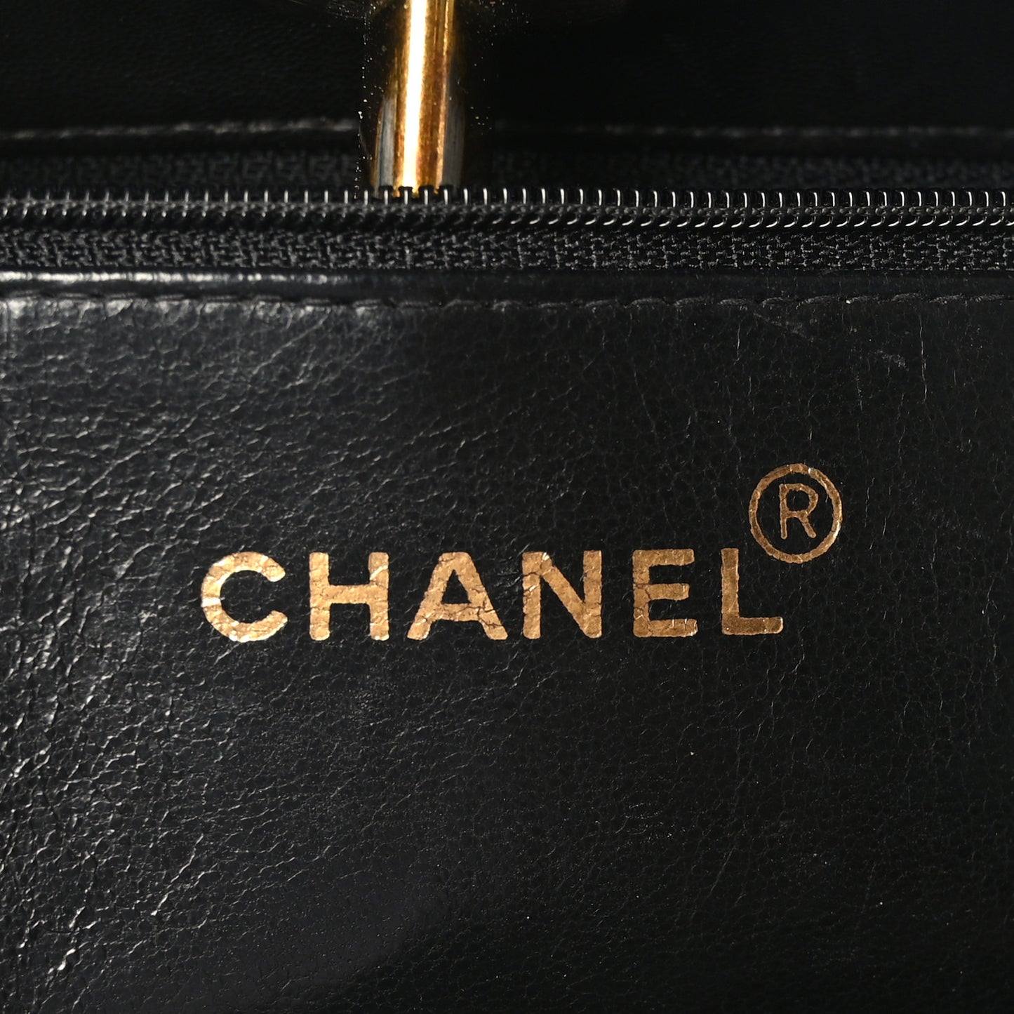 Lambskin Quilted CC Shoulder Bag Black