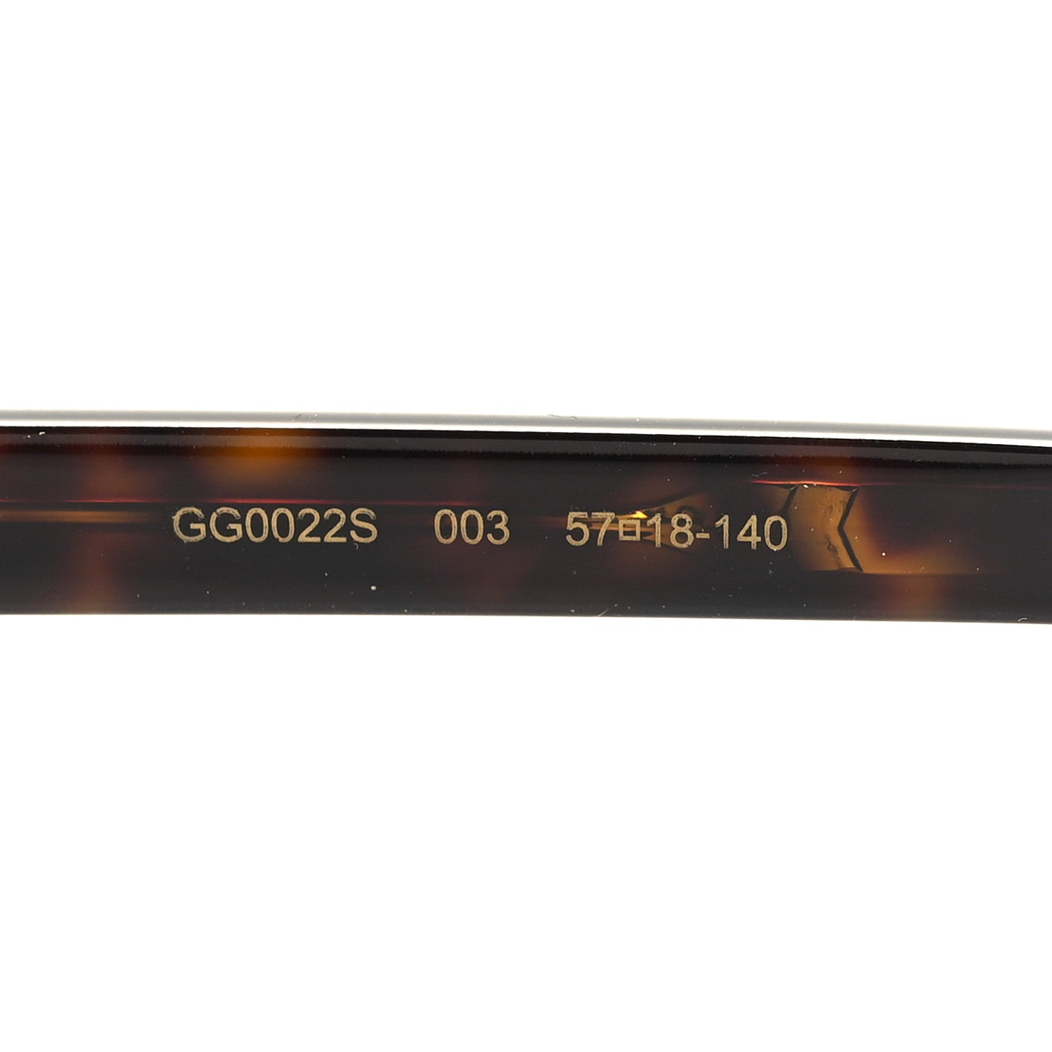 Gucci Acetate GG Sunglasses GG0022S Havana 6 of 8