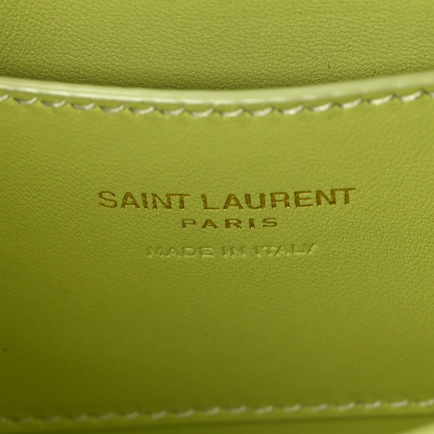 Calfskin Lizard Embossed Le 5 A 7 Mini Hobo Dull Lime