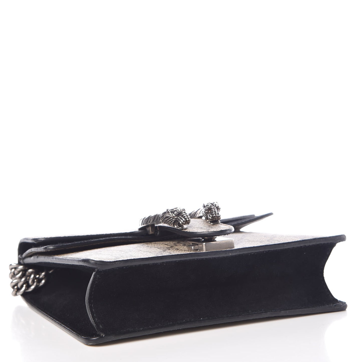 GG Supreme Monogram Mini Dionysus Shoulder Bag Black