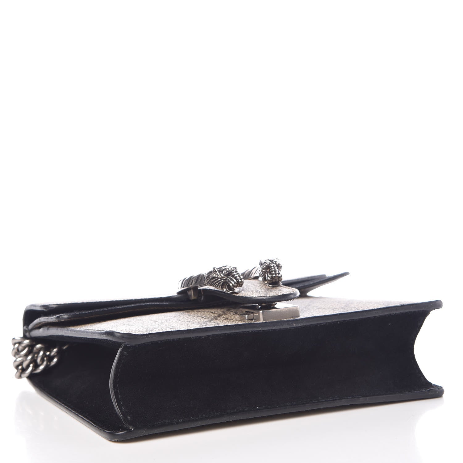 Gucci GG Supreme Monogram Mini Dionysus Shoulder Bag Black 4 of 13