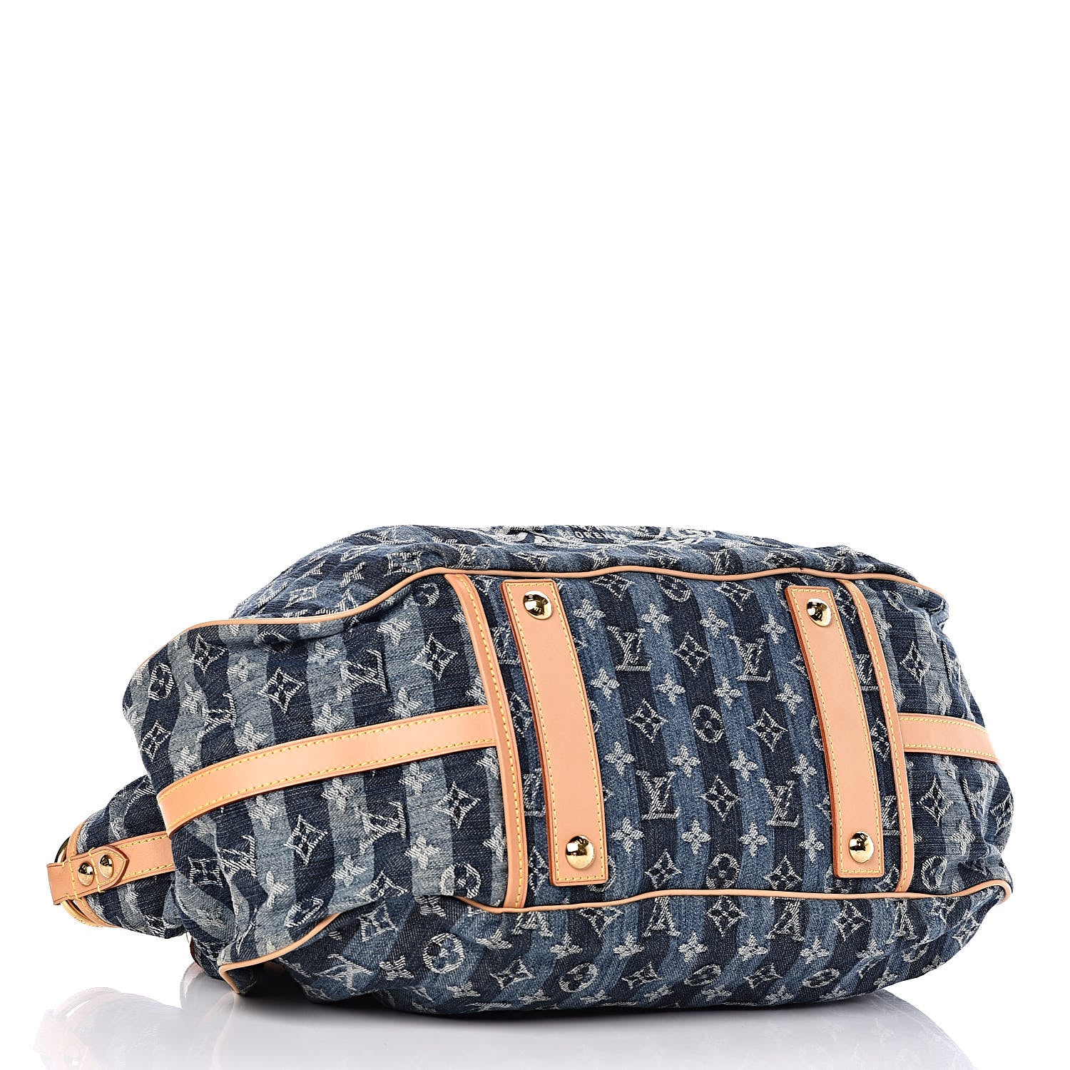 Louis Vuitton Denim Raye Cabas GM 4 of 11