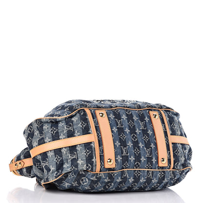 Louis Vuitton Denim Raye Cabas GM 4 of 11