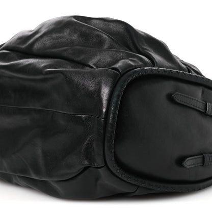 Christian Dior Lambskin Medium Libertine Hobo Black 10 of 11