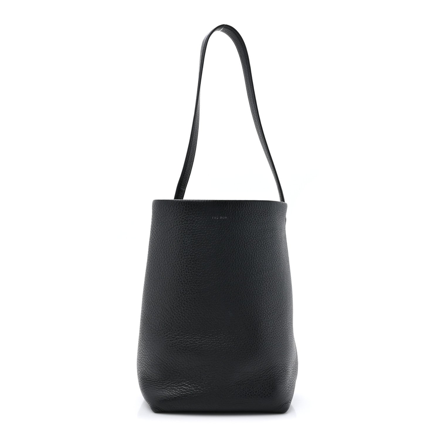 The Row Grained Calfskin Medium N/S Park Tote Black 1 of 14