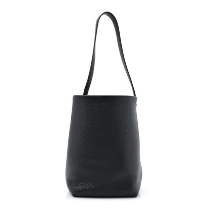 The Row Grained Calfskin Medium N/S Park Tote Black 1 of 14