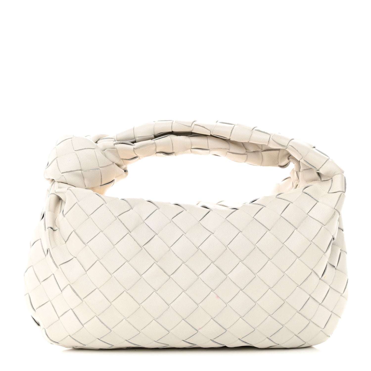 Bottega Veneta Patent Nappa Intrecciato Mini Jodie White 1 of 13