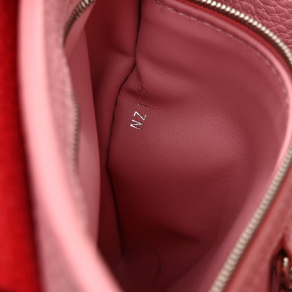 Louis Vuitton Taurillon Capucines BB Pink Dark Red 7 of 10