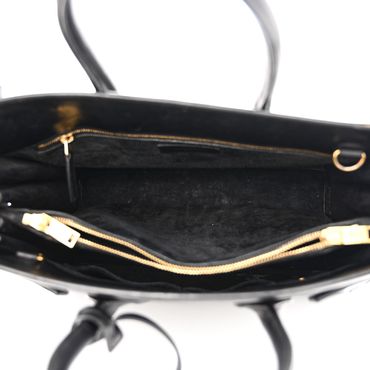 Saint Laurent Smooth Calfskin Small Sac De Jour Black 5 of 22