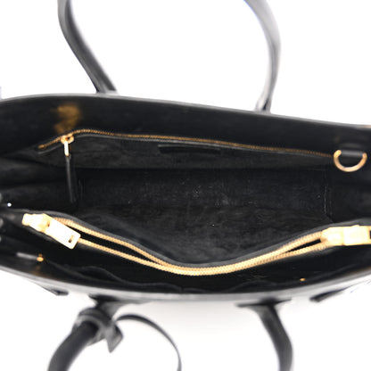 Saint Laurent Smooth Calfskin Small Sac De Jour Black 5 of 22