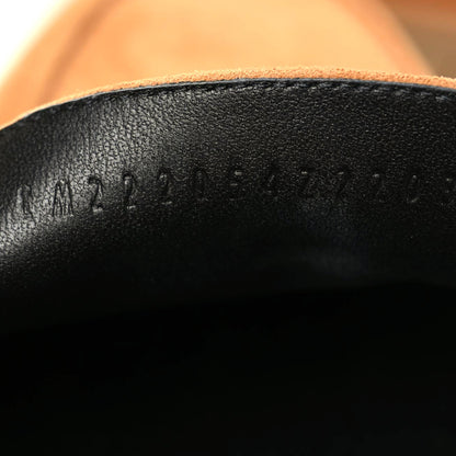 Hermes Suede Goatskin Faubourg Loafers 37 Naturel 8 of 10