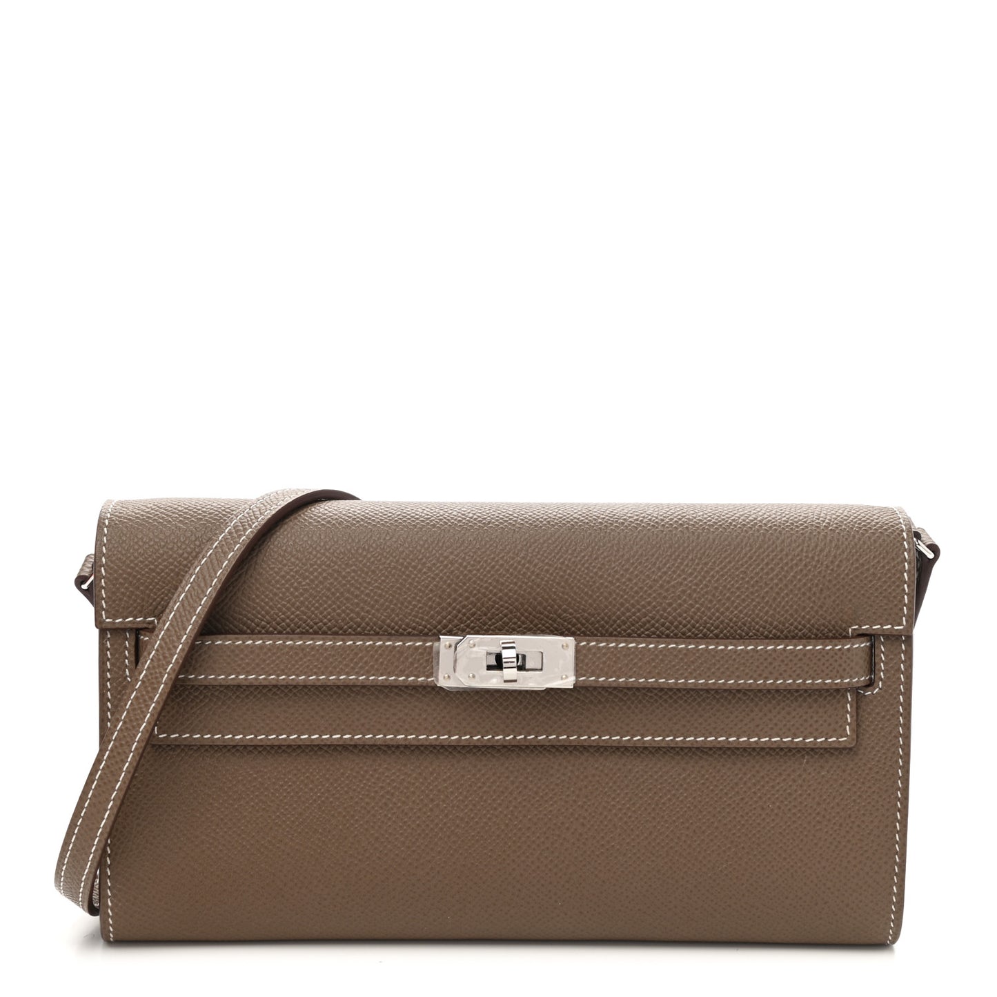 Epsom Kelly Wallet To Go Etoupe
