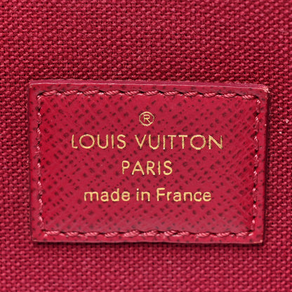 Louis Vuitton Monogram Pochette Felicie Chain Wallet Fuchsia 9 of 15
