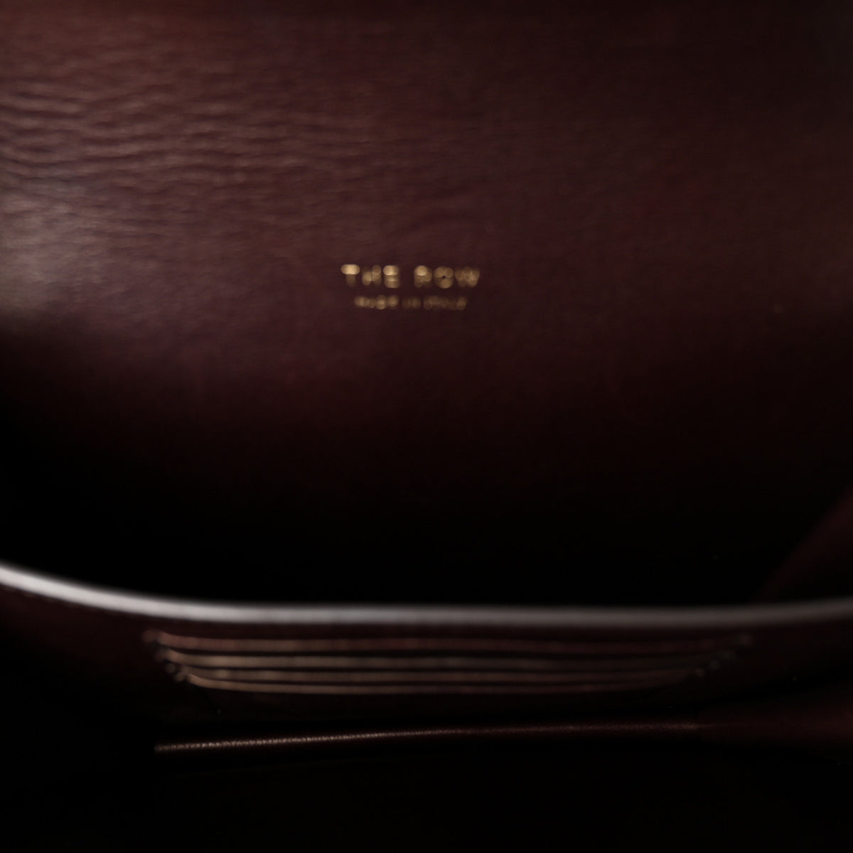 Smooth Calfskin Half Moon Shoulder Bag Brown