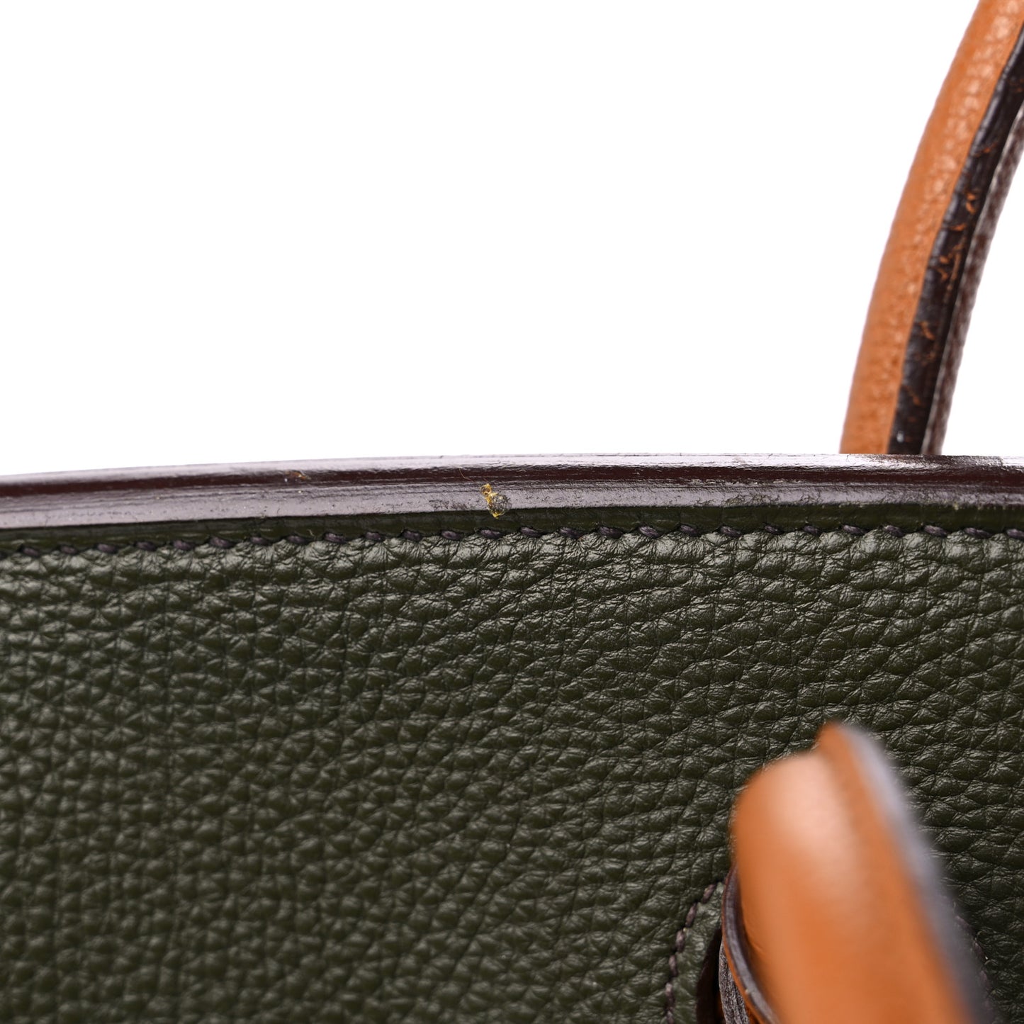 Fjord Togo Birkin HAC 32 Vert Anis Gold Vert Olive