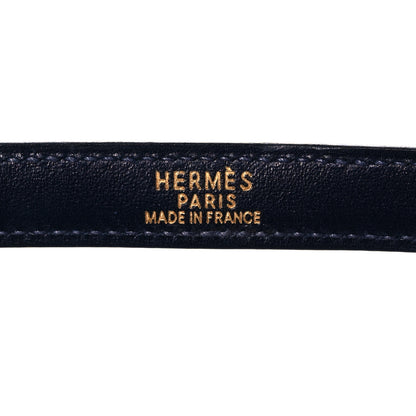 Hermes Box Kelly Sellier 32 Bleu Marine 8 of 34