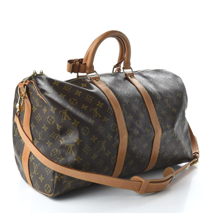 Louis Vuitton Monogram Keepall Bandouliere 45 2 of 9