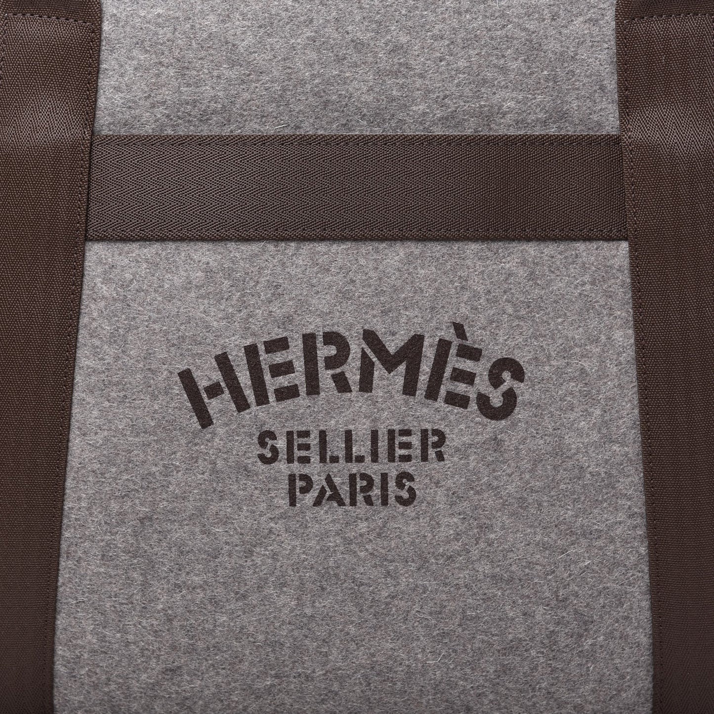 Felt Sac De Pansage Groom Bag Acier