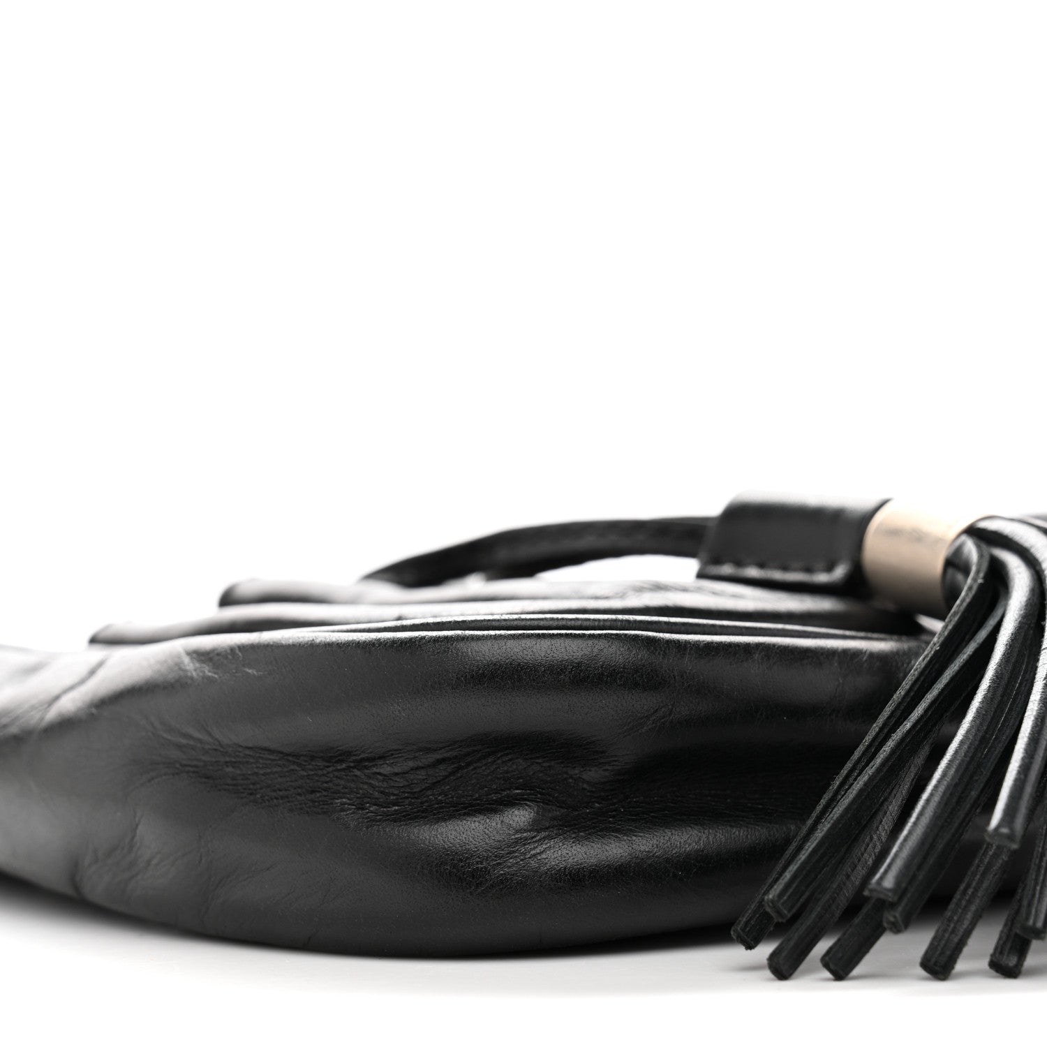Givenchy Lambskin Tassel Hobo Black 10 of 13