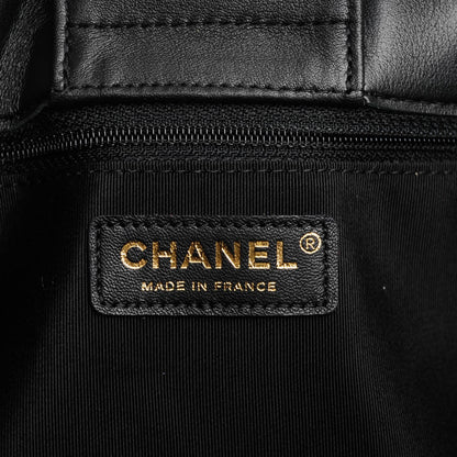 Chanel Calfskin Quilted Timeless Tote Black 6 of 7