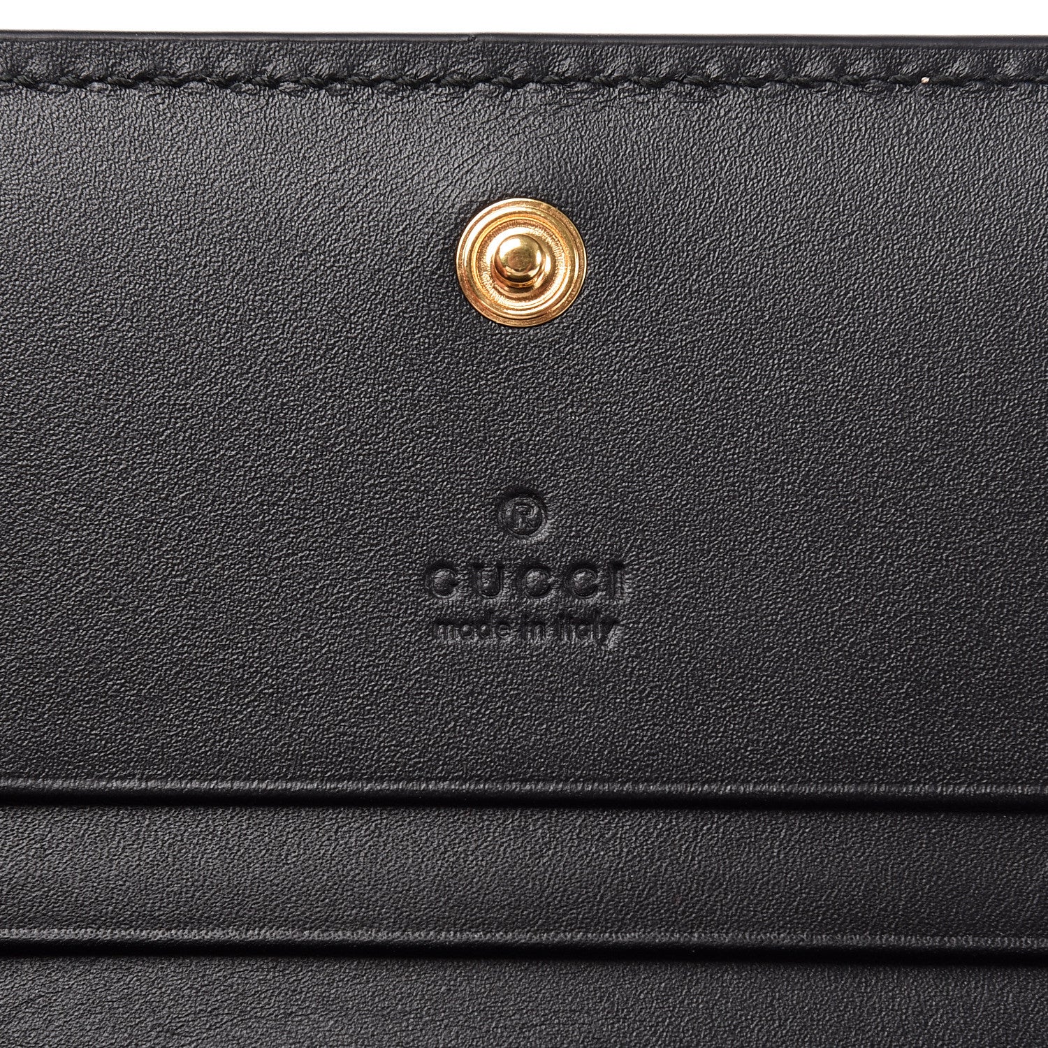 Gucci GG Supreme Monogram Bee Print Card Case 6 of 8