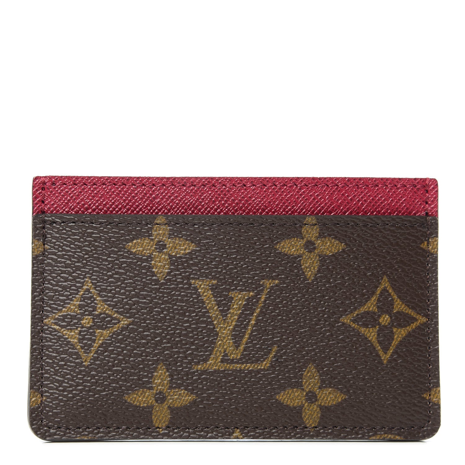 Louis Vuitton Monogram Card Holder Fuchsia 1 of 7