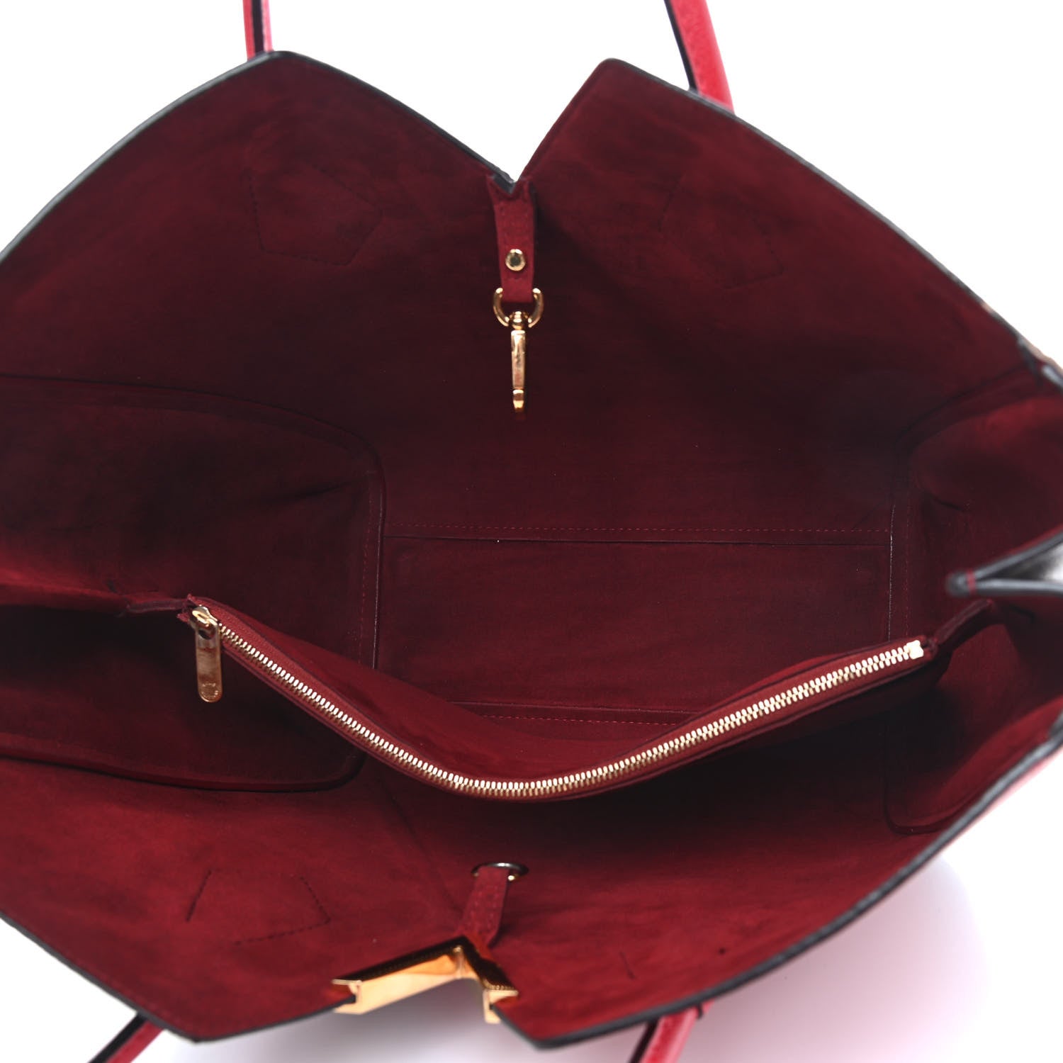 Louis Vuitton Calfskin Monogram Kimono Tote Cherry 5 of 16