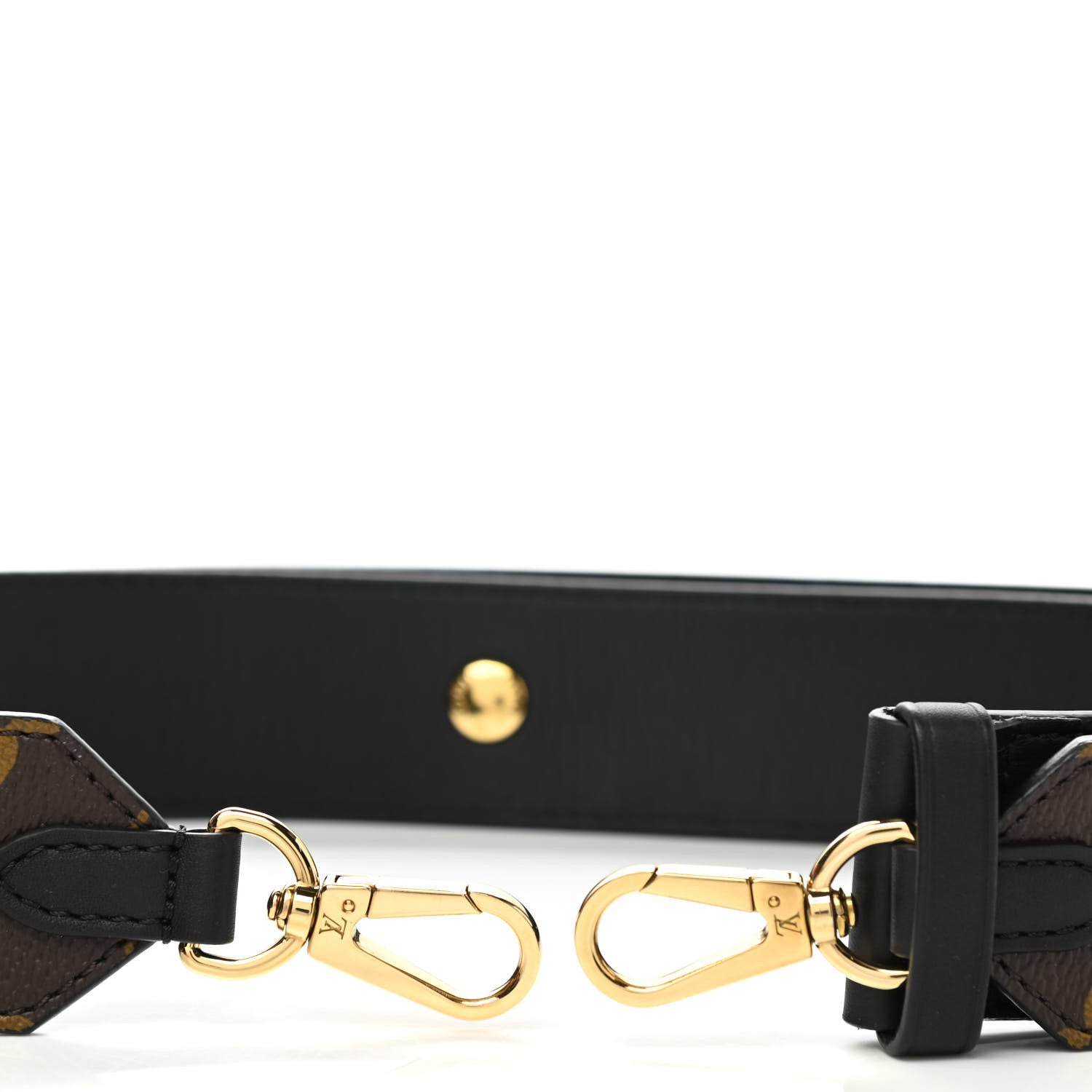 Louis Vuitton Monogram Adjustable Bandouliere Shoulder Strap Black 4 of 5