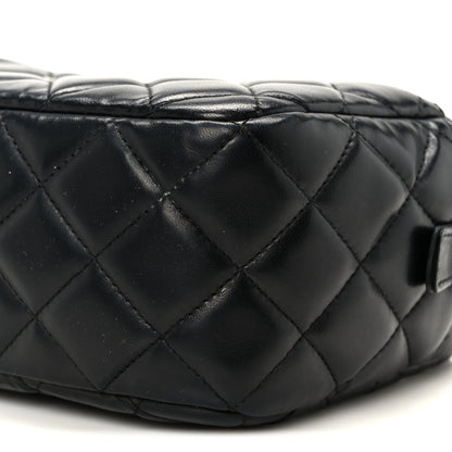 Chanel Lambskin Quilted Medium Camera Case Black 10 of 11