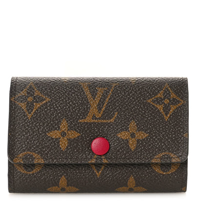 Louis Vuitton Monogram 6 Key Multicles Holder Fuchsia 1 of 8