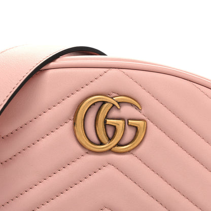 Gucci Calfskin Matelasse GG Marmont Belt Bag 95 38 Perfect Pink 8 of 10