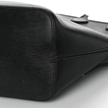 Louis Vuitton Epi Neverfull MM Black 8 of 10