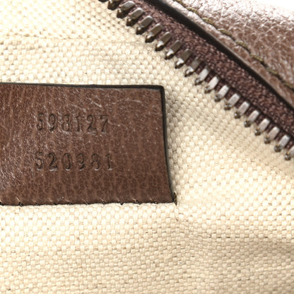 Gucci GG Supreme Monogram Web Mini Ophidia Messenger Brown 7 of 11