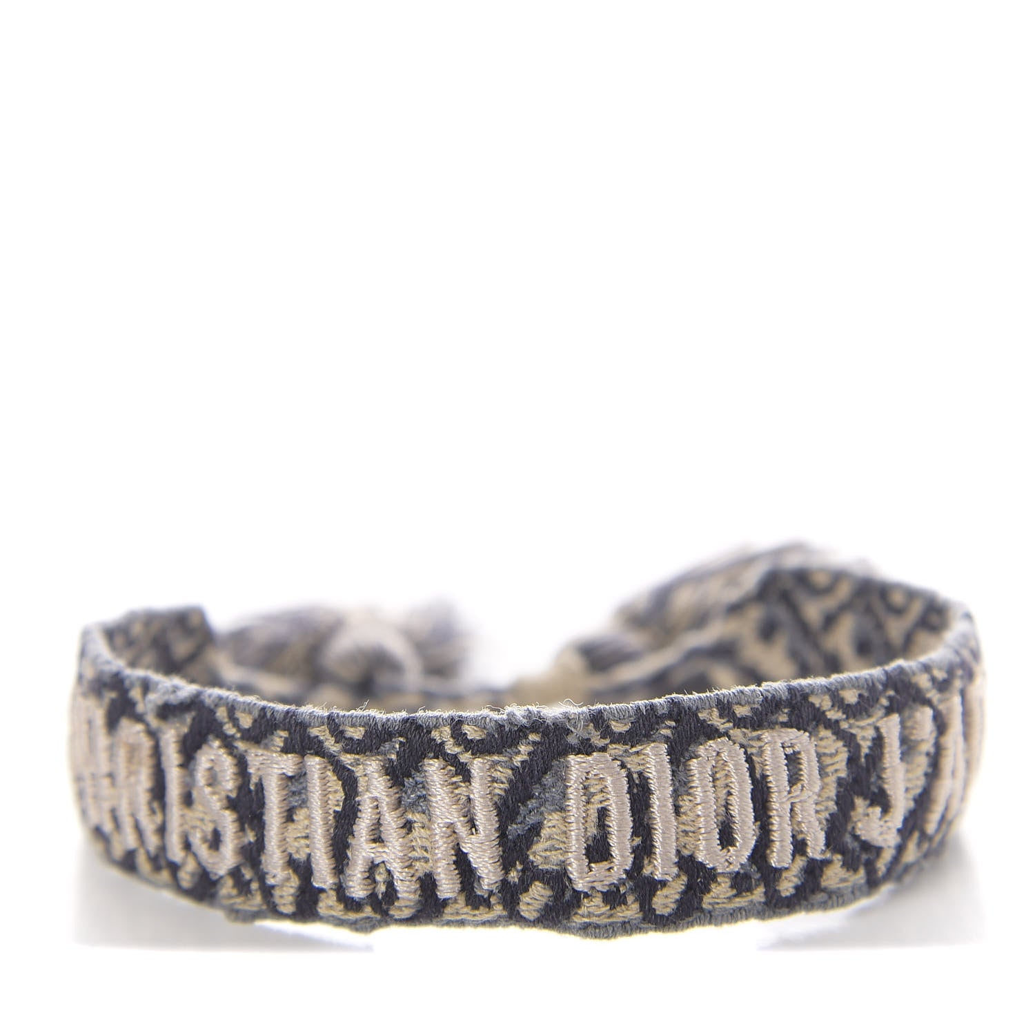 Christian Dior Woven Cotton J'Adior Friendship Bracelet Set Navy 2 of 6