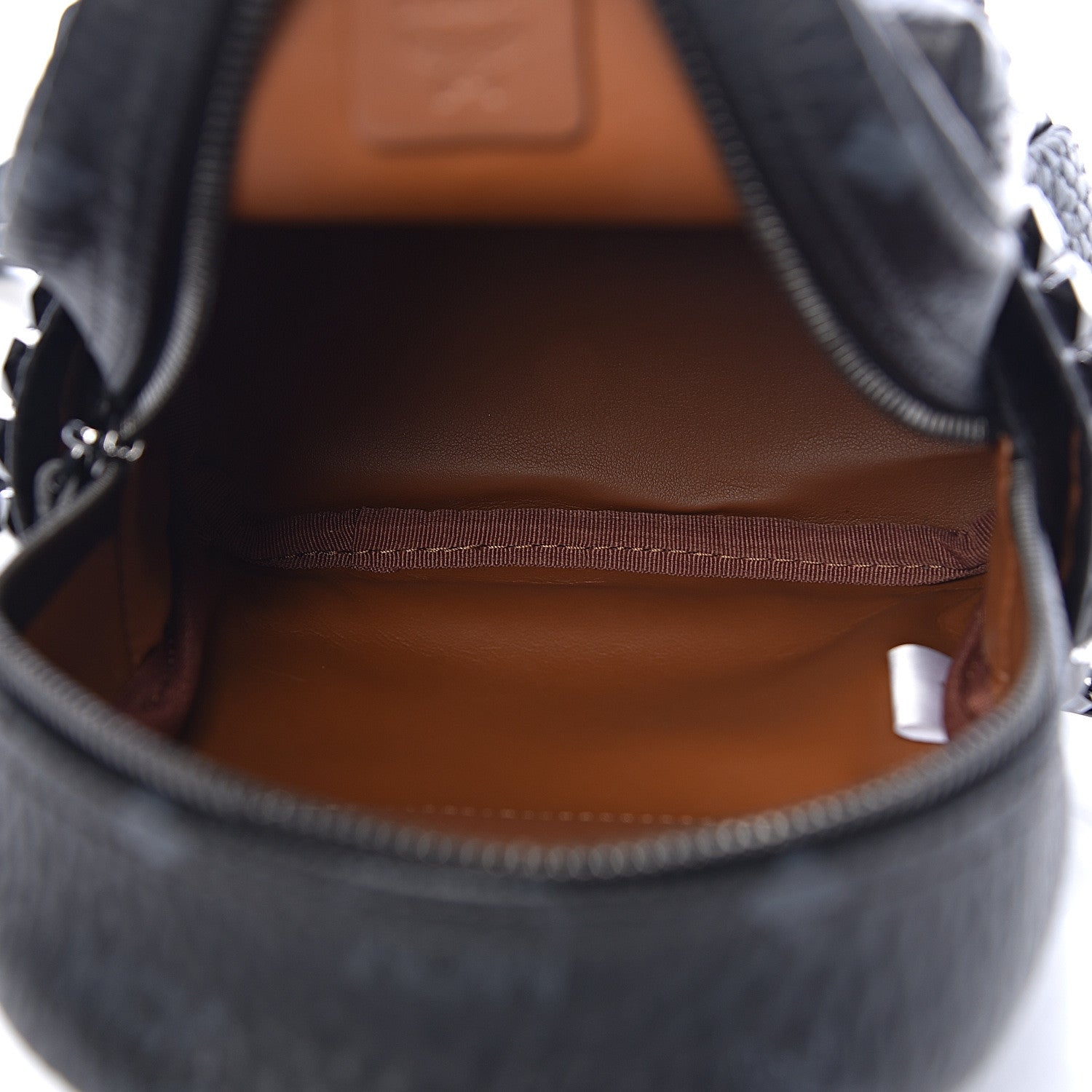 MCM Visetos Side Stud X-Mini Stark Bebe Boo Backpack Black 7 of 10
