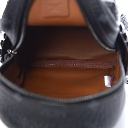 MCM Visetos Side Stud X-Mini Stark Bebe Boo Backpack Black 7 of 10