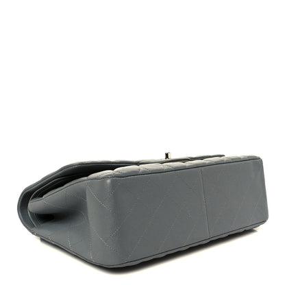 Chanel Caviar Quilted Jumbo Double Flap Grey 4 of 11