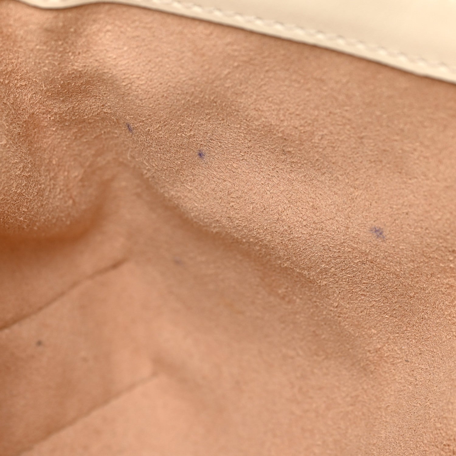 Gucci Calfskin Matelasse Mini GG Marmont Shoulder Bag White 13 of 18