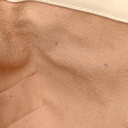 Gucci Calfskin Matelasse Mini GG Marmont Shoulder Bag White 13 of 18