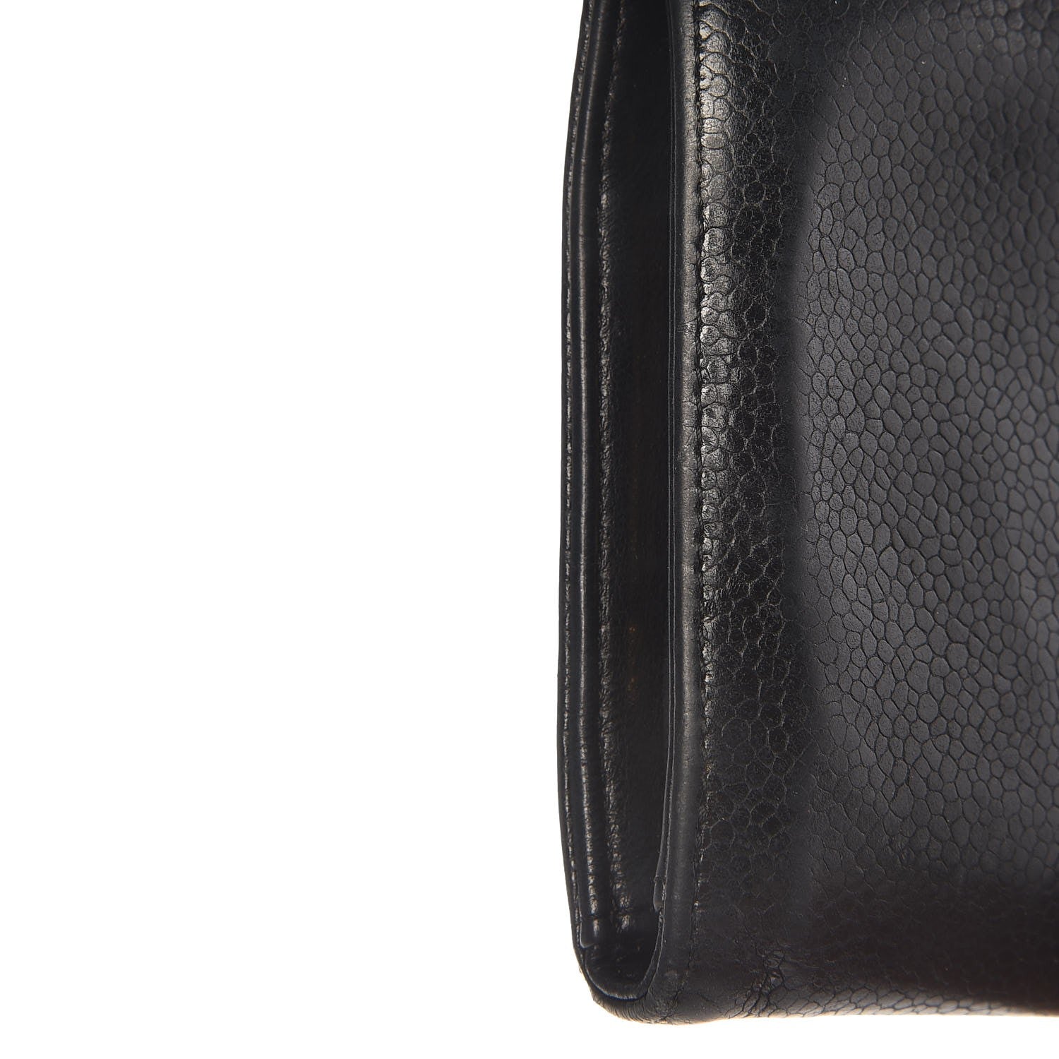 Chanel Caviar Timeless CC French Wallet Black 9 of 11