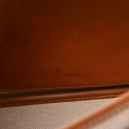 Hermes Toile Barenia Bourlingue Fauve 10 of 17
