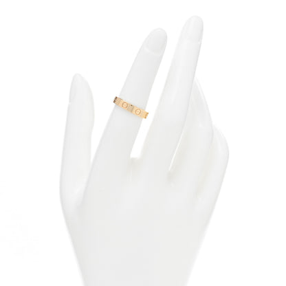 Cartier 18K Yellow Gold 3.5mm LOVE Wedding Band Ring 51 5.75 2 of 5