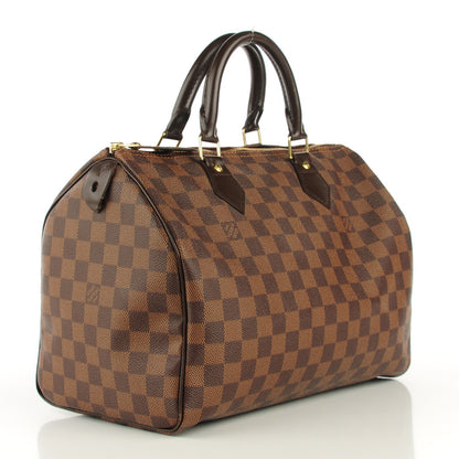 Louis Vuitton Damier Ebene Speedy 30 3 of 7