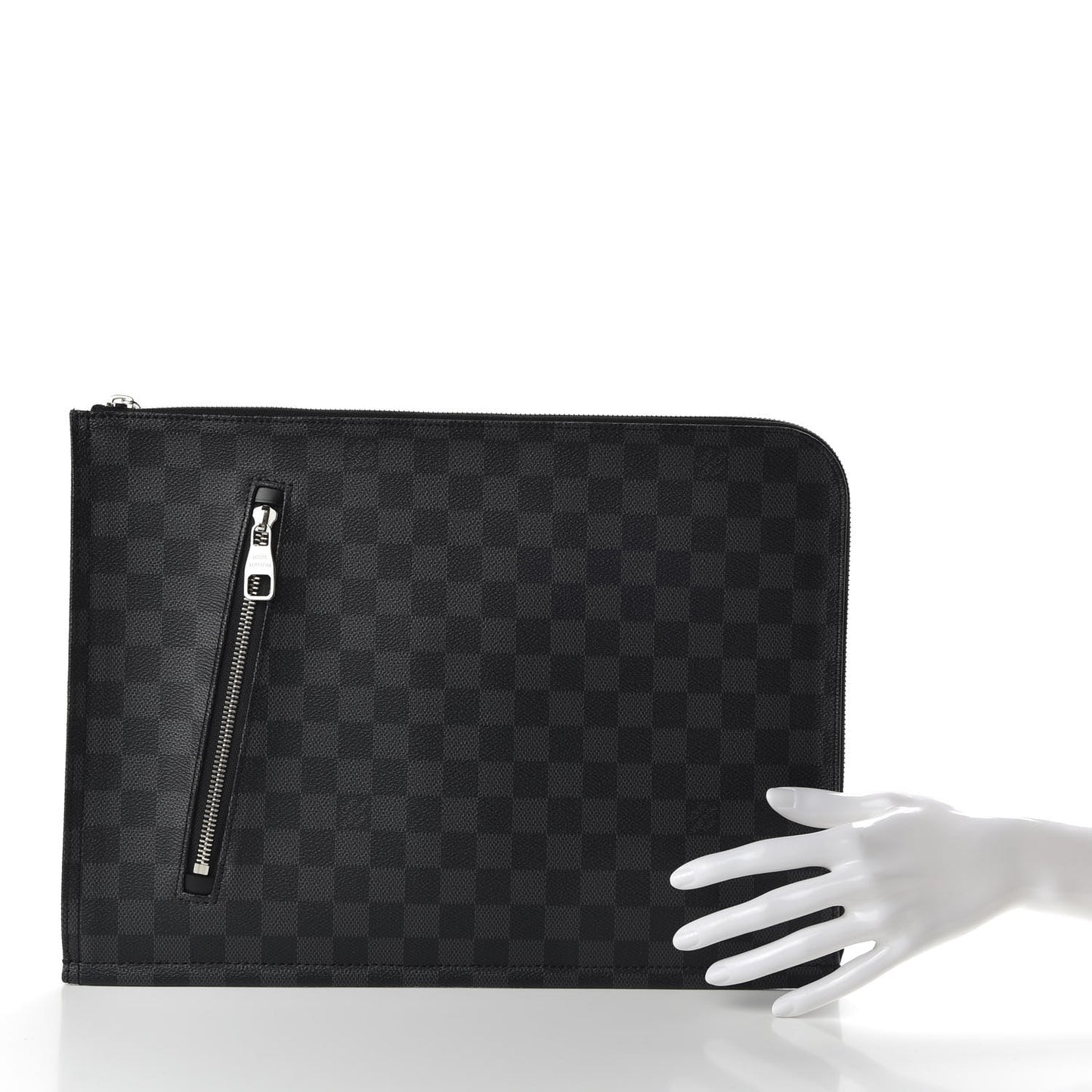 Damier Graphite Poche Documents Holder