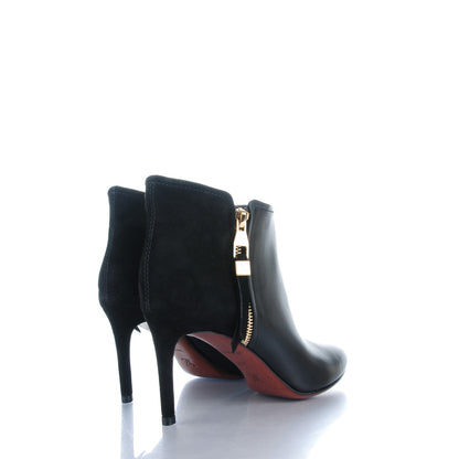Louis Vuitton Calfskin Zippy Low Boots 36.5 Black 4 of 9