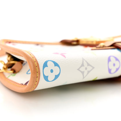 Louis Vuitton Monogram Multicolor Shirley White 8 of 9